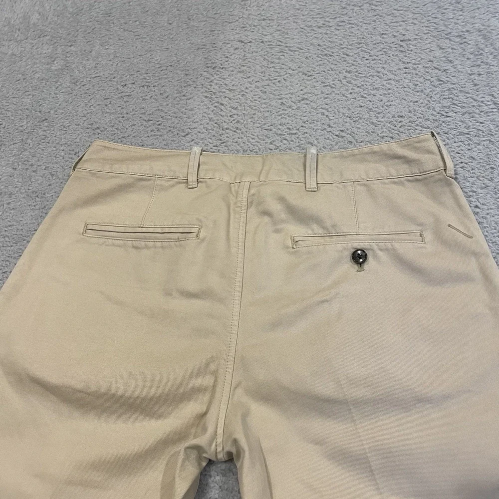 Saturdays NYC Chino Pants Mens 31x31 Beige‎ Cotton Twill Slim Fit